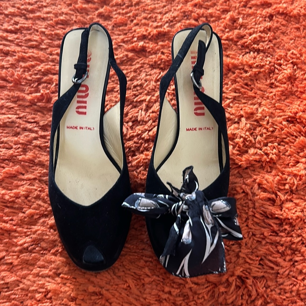 Authentic Miu Miu Heels - image 1